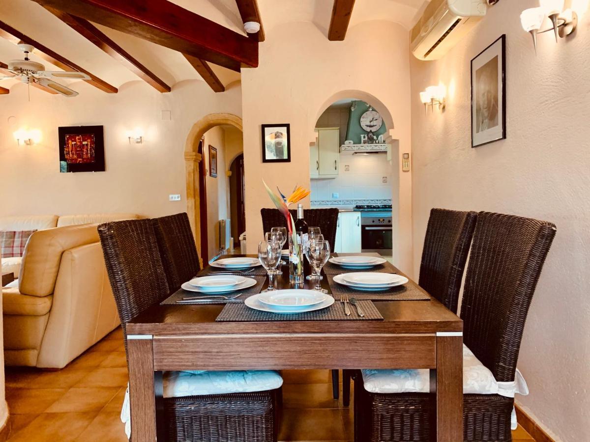Cassandra - Beautiful Private Villa With Heated Pool Included Jávea Kültér fotó